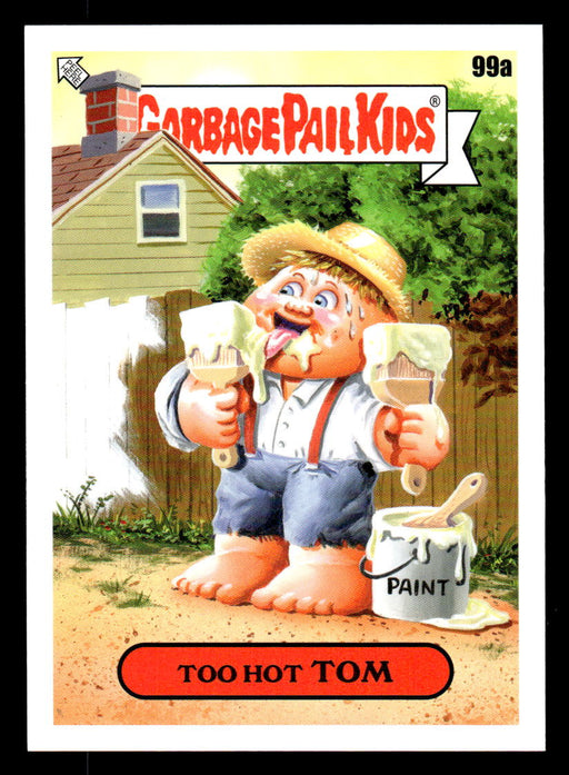 Too Hot TOM 2022 Topps Garbage Pail Kids Bookworms Base Front of Card