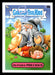 Pilfered PRECIOUS 2022 Topps Garbage Pail Kids Bookworms Base Back of Card