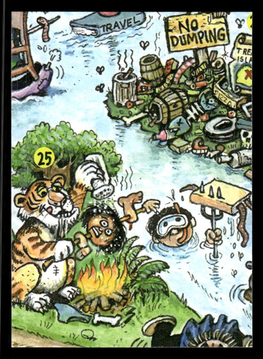 Pilfered PRECIOUS 2022 Topps Garbage Pail Kids Bookworms Base Front of Card