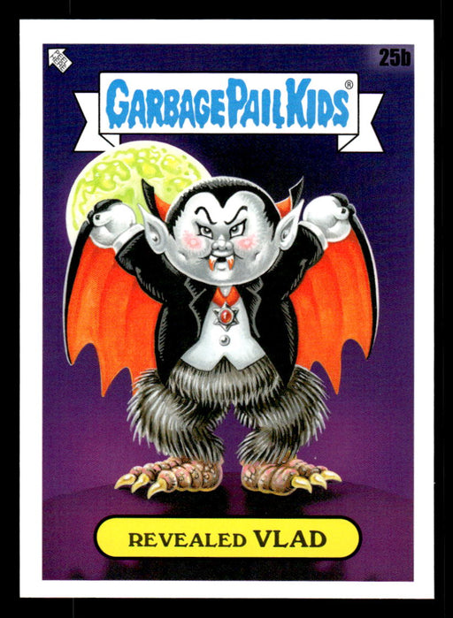 Revealed VLAD 2022 Topps Garbage Pail Kids Bookworms Base Back of Card