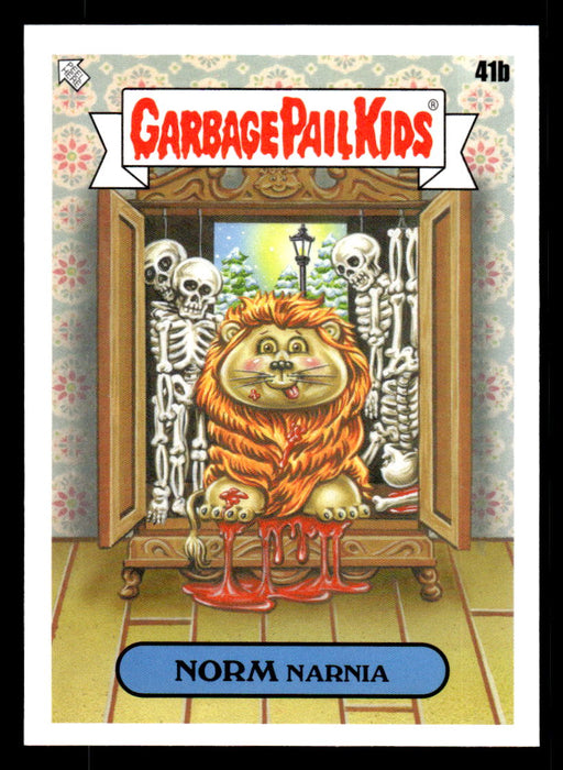 NORM Narnia 2022 Topps Garbage Pail Kids Bookworms Base Front of Card