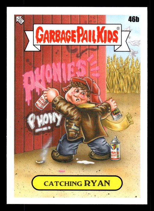 Catching RYAN 2022 Topps Garbage Pail Kids Bookworms Base Front of Card