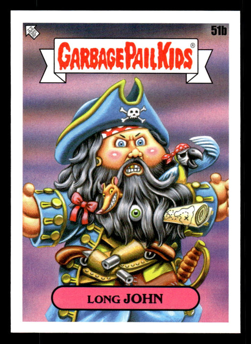 Long JOHN 2022 Topps Garbage Pail Kids Bookworms Base Front of Card