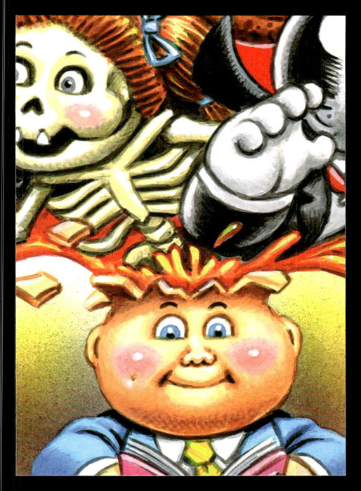 Stocking STELLA 2022 Topps Garbage Pail Kids Bookworms Base Back of Card