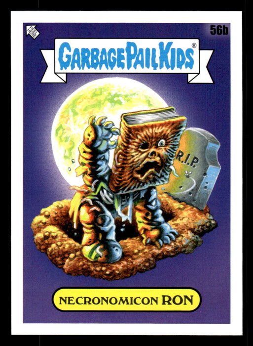 Necronomicon RON 2022 Topps Garbage Pail Kids Bookworms Base Front of Card