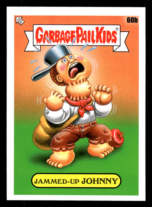 Jammed-Up JOHNNY 2022 Topps Garbage Pail Kids Bookworms Base Front of Card