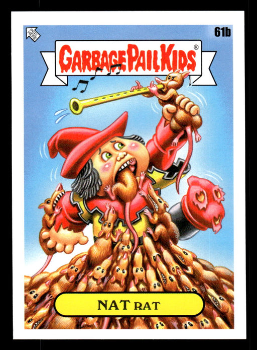 NAT Rat 2022 Topps Garbage Pail Kids Bookworms Base Front of Card