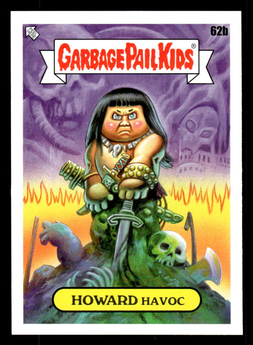 HOWARD Havoc 2022 Topps Garbage Pail Kids Bookworms Base Front of Card