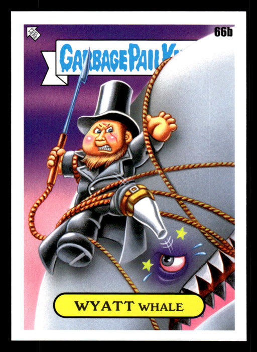 WYATT Whale 2022 Topps Garbage Pail Kids Bookworms Base Front of Card