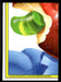 Wormy WILLIS 2022 Topps Garbage Pail Kids Bookworms Base Back of Card