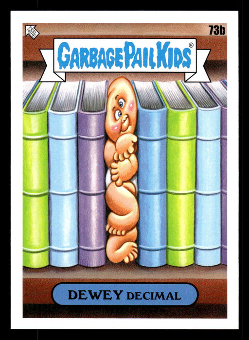 DEWEY Decimal 2022 Topps Garbage Pail Kids Bookworms Base Front of Card