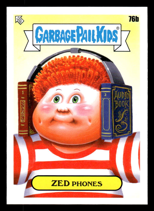 ZED Phones 2022 Topps Garbage Pail Kids Bookworms Base Front of Card