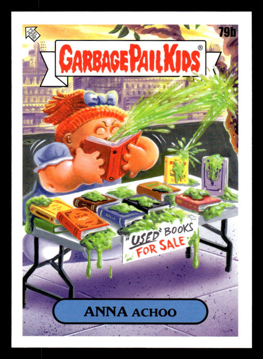 ANNA Achoo 2022 Topps Garbage Pail Kids Bookworms Base Front of Card