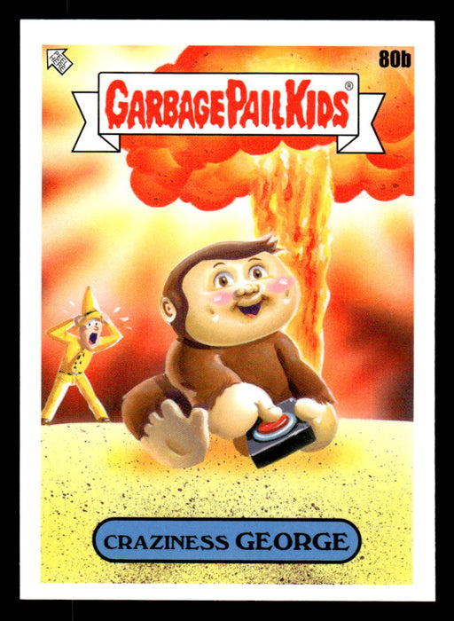 Craziness GEORGE 2022 Topps Garbage Pail Kids Bookworms Base Front of Card