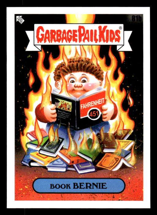 Book BERNIE 2022 Topps Garbage Pail Kids Bookworms Base Front of Card