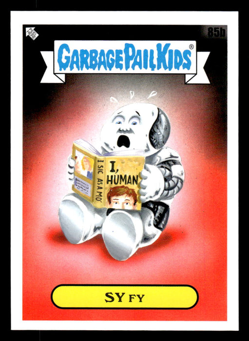 SY Fy 2022 Topps Garbage Pail Kids Bookworms Base Front of Card