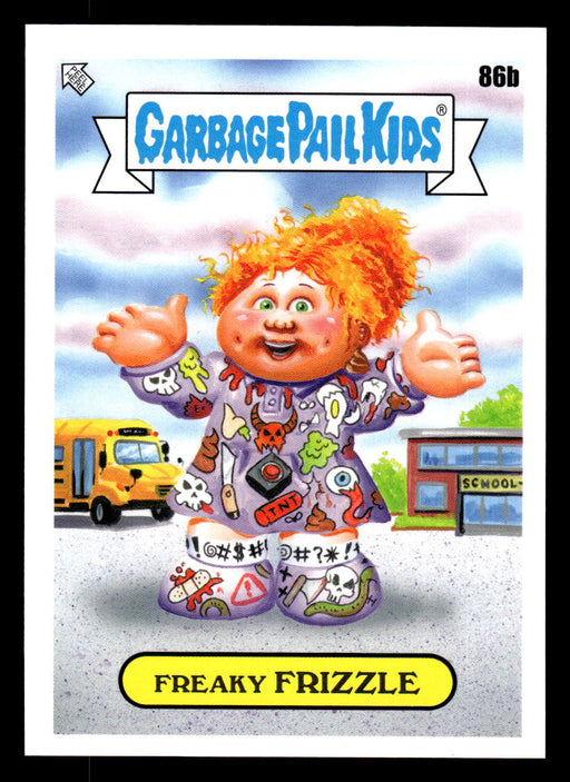 Freaky FRIZZLE 2022 Topps Garbage Pail Kids Bookworms Base Front of Card