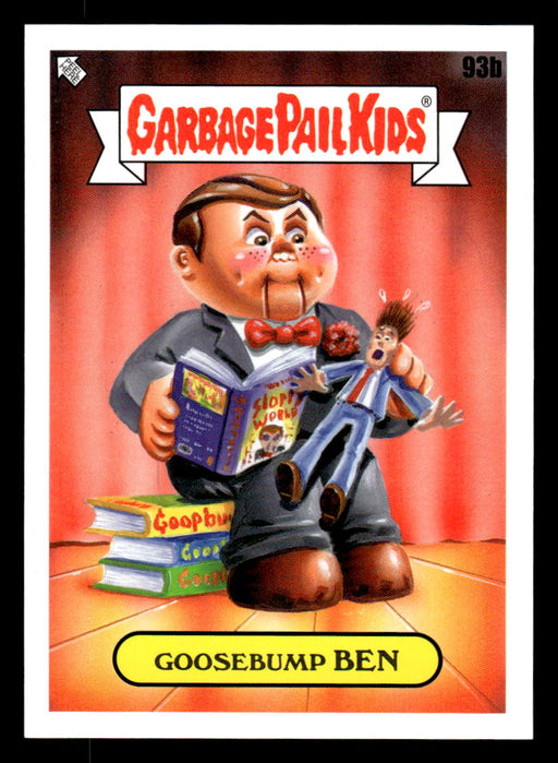 Goosebump BEN 2022 Topps Garbage Pail Kids Bookworms Base Front of Card