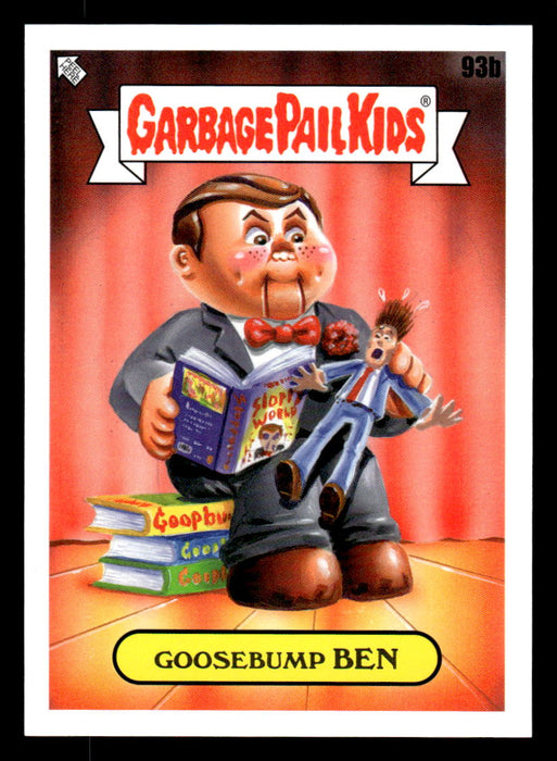 Goosebump BEN 2022 Topps Garbage Pail Kids Bookworms Base Front of Card