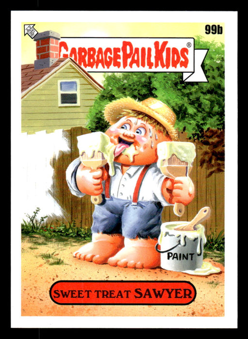 Sweet Treat SAWYER 2022 Topps Garbage Pail Kids Bookworms Base Front of Card