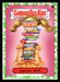 Library ANN 2022 Topps Garbage Pail Kids Bookworms Booger Green Front of Card