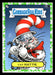 Cat HATTIE 2022 Topps Garbage Pail Kids Bookworms Booger Green Front of Card