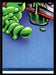 Thing SUE 2022 Topps Garbage Pail Kids Bookworms Booger Green Back of Card