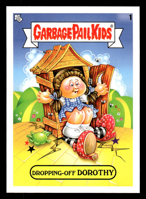 Dropping-off DOROTHY 2022 Topps Garbage Pail Kids Bookworms Gross Adaptations Front of Card