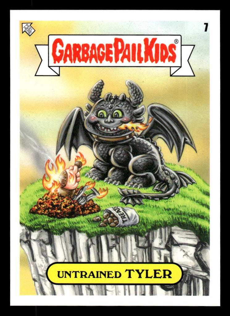 2022 Topps Garbage Pail Kids Bookworms Untrained TYLER # 7 Gross