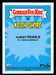 Automated ALBERT 2022 Topps MLB x GPK Series 1 Keith Shore Base Back of Card