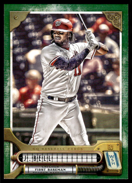 Josh Bell 2022 Topps Gypsy Queen Green Front of Card