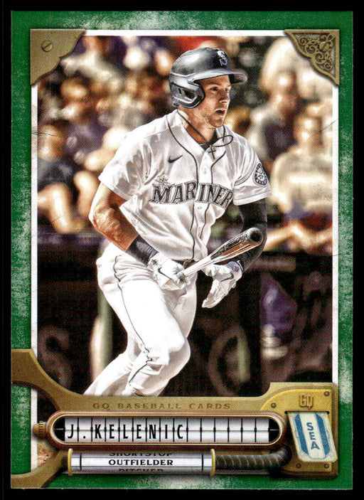 Jarred Kelenic 2022 Topps Gypsy Queen Green Front of Card