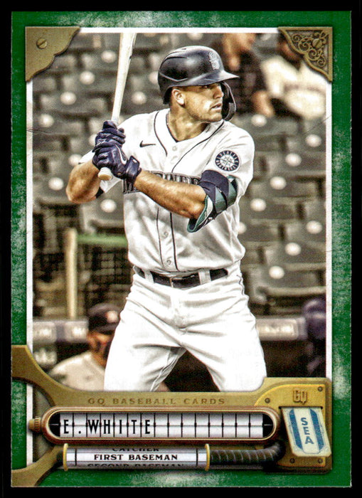 Evan White 2022 Topps Gypsy Queen Green Front of Card