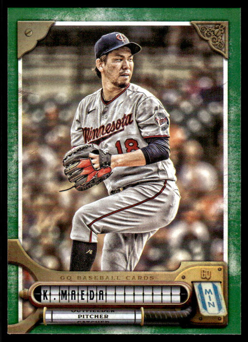 Kenta Maeda 2022 Topps Gypsy Queen Green Front of Card