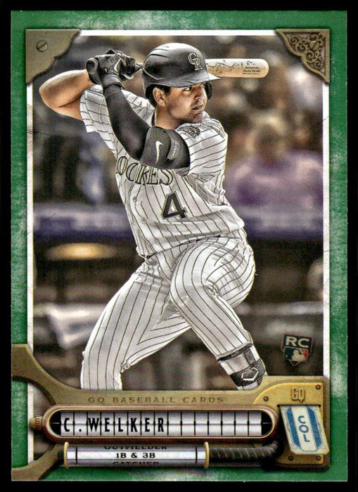 Colton Welker 2022 Topps Gypsy Queen Green Front of Card