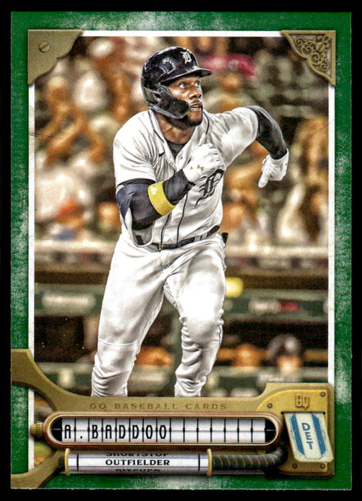 Akil Baddoo 2022 Topps Gypsy Queen Green Front of Card