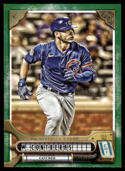 Wilson Contreras 2022 Topps Gypsy Queen Green Front of Card