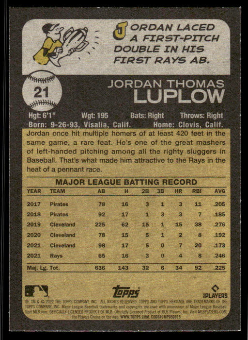 Back of Card