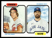 Jim Palmer / Robbie Ray 2022 Topps Heritage Then and Now Front of Card