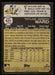 Taylor Ward 2022 Topps Heritage Short Print Back of Card
