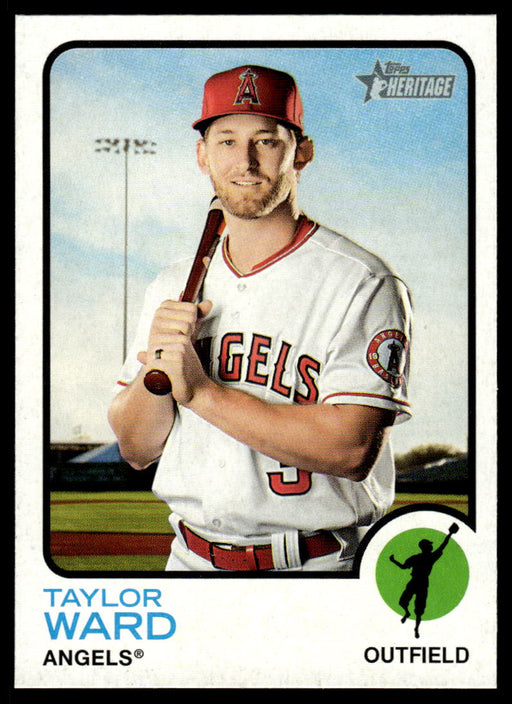 Taylor Ward 2022 Topps Heritage Short Print Front of Card
