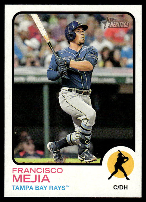 Francisco Mejia 2022 Topps Heritage Short Print Front of Card