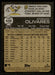 Edward Olivares 2022 Topps Heritage Short Print Back of Card