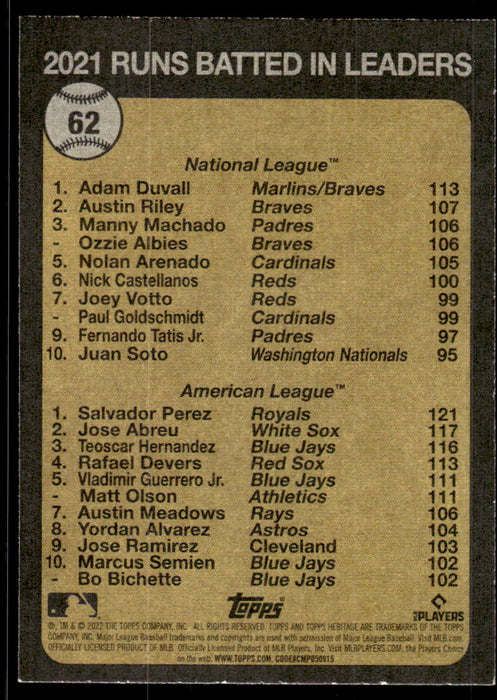 Back of Card