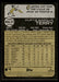 Curtis Terry 2022 Topps Heritage Back of Card