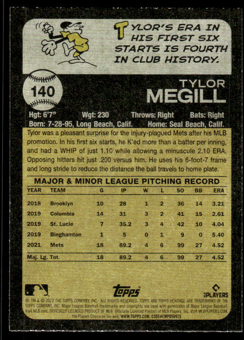 Back of Card