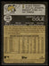 Back of Card