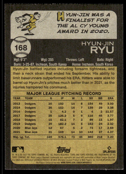 Back of Card