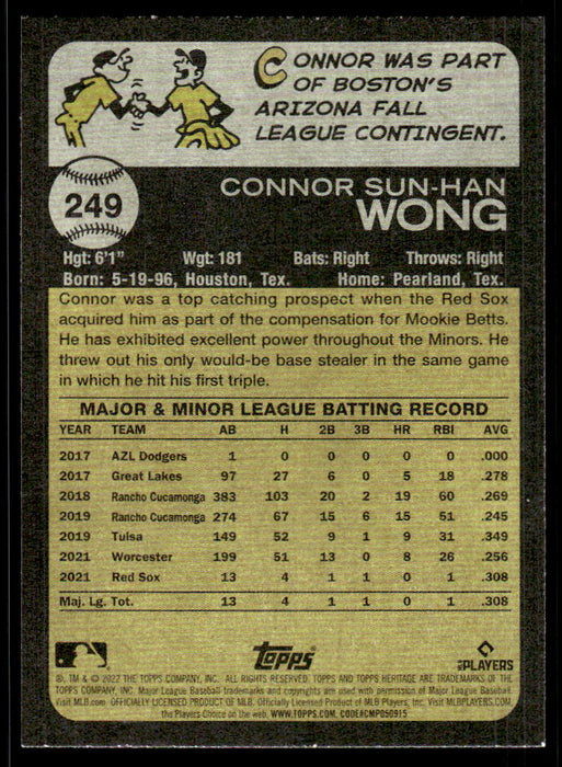 Back of Card