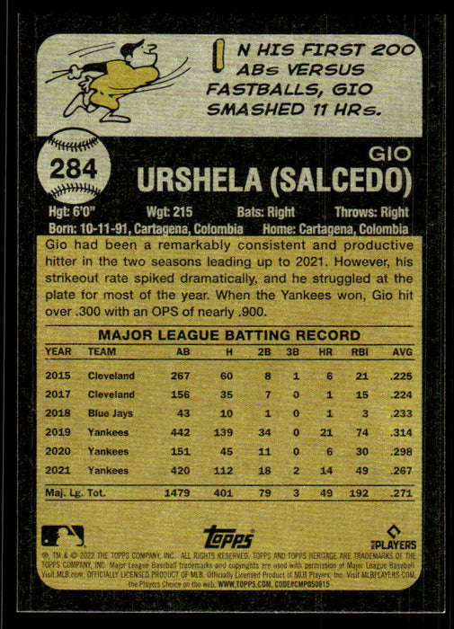 Back of Card